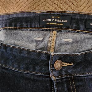 Lucky Brand Dark Blue Ginger Skinny Jeans
